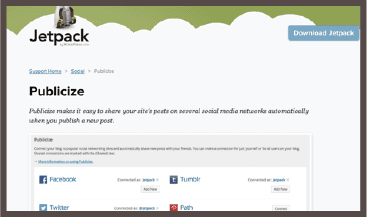 Jetpack for WordPress plugin.